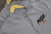 Толстовка серая Pride Bomber M-размер